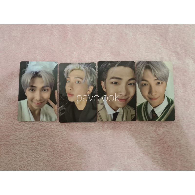 Photocard pc BTS RM Map of the Soul Album