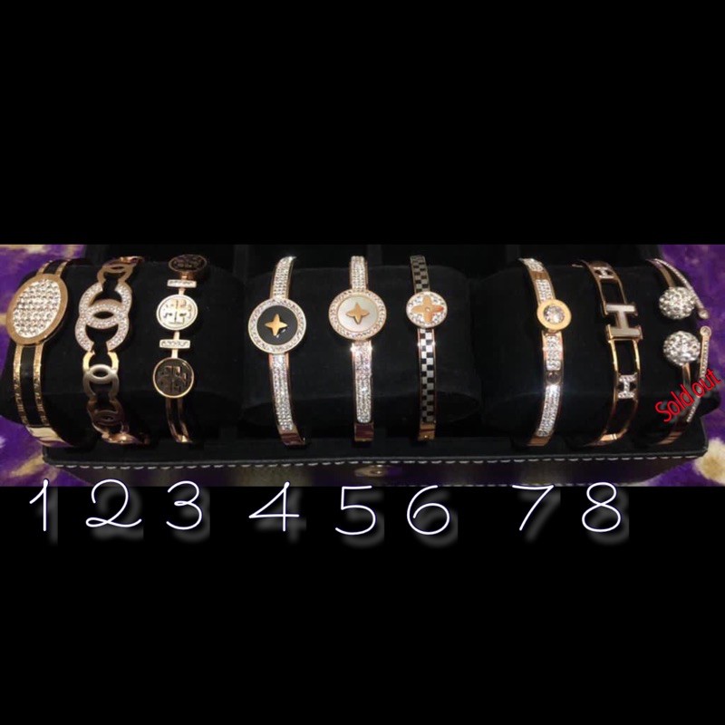 Gelang Titanium Rose Gold