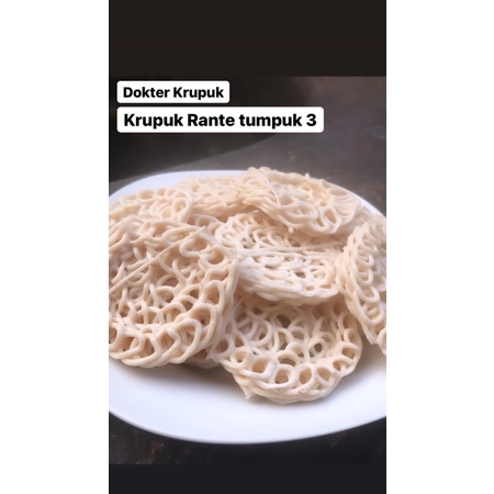 

Kerupuk Rante tumpuk 3 / Kerupuk mentah / kerupuk Bawang / kerupuk enak