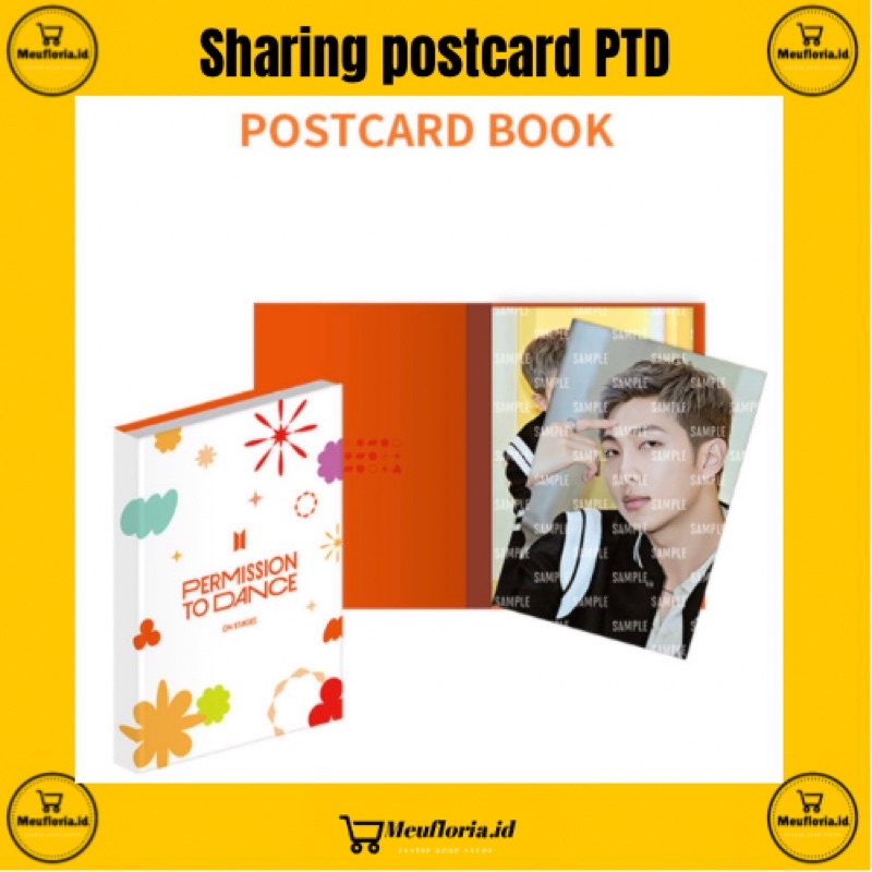 [READY] BTS PTD SHARING POSTCARD BOOK POSTCARD PTD