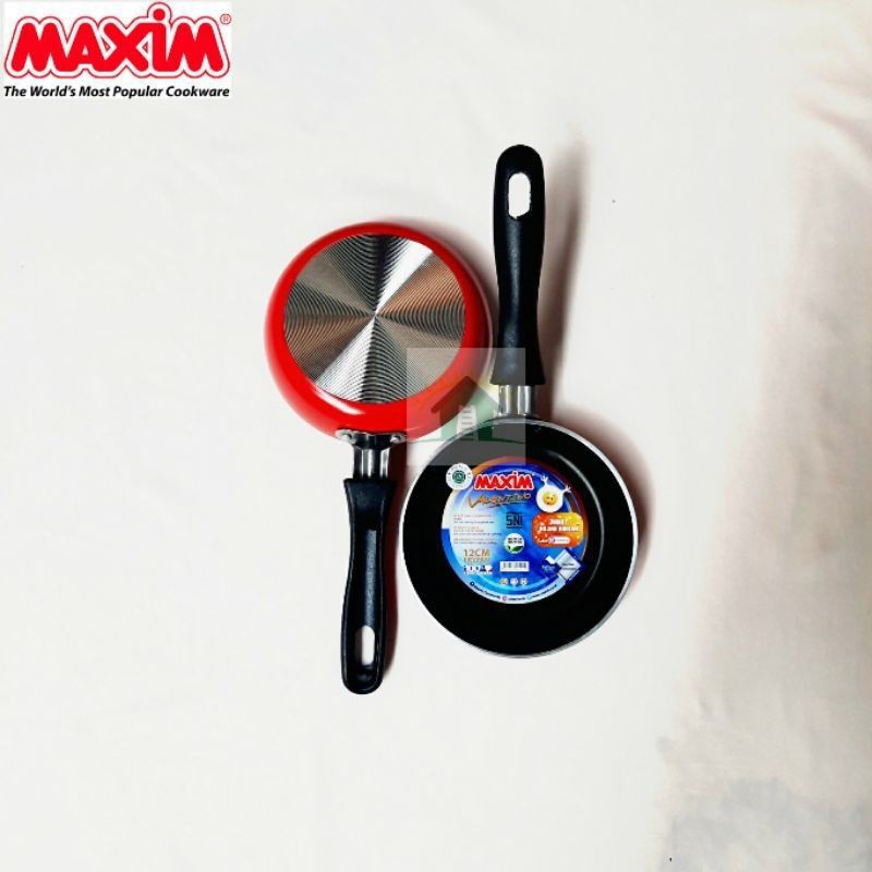 teflon maxim ukuran 12cm mini frypan maxim valentino 12cm