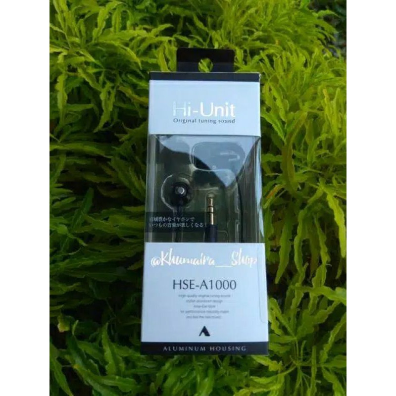 Hi-Unit HSE-A1000 In-Ear Earphone Non Mic