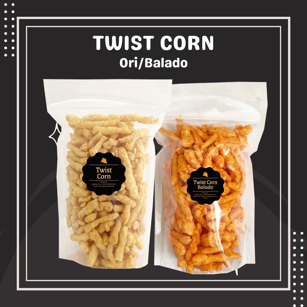 

Twist Corn Ori Cheetos Balado (M) 120gr Snack Kiloan Camilan Cemilan Enak Asin Gurih Ceetos