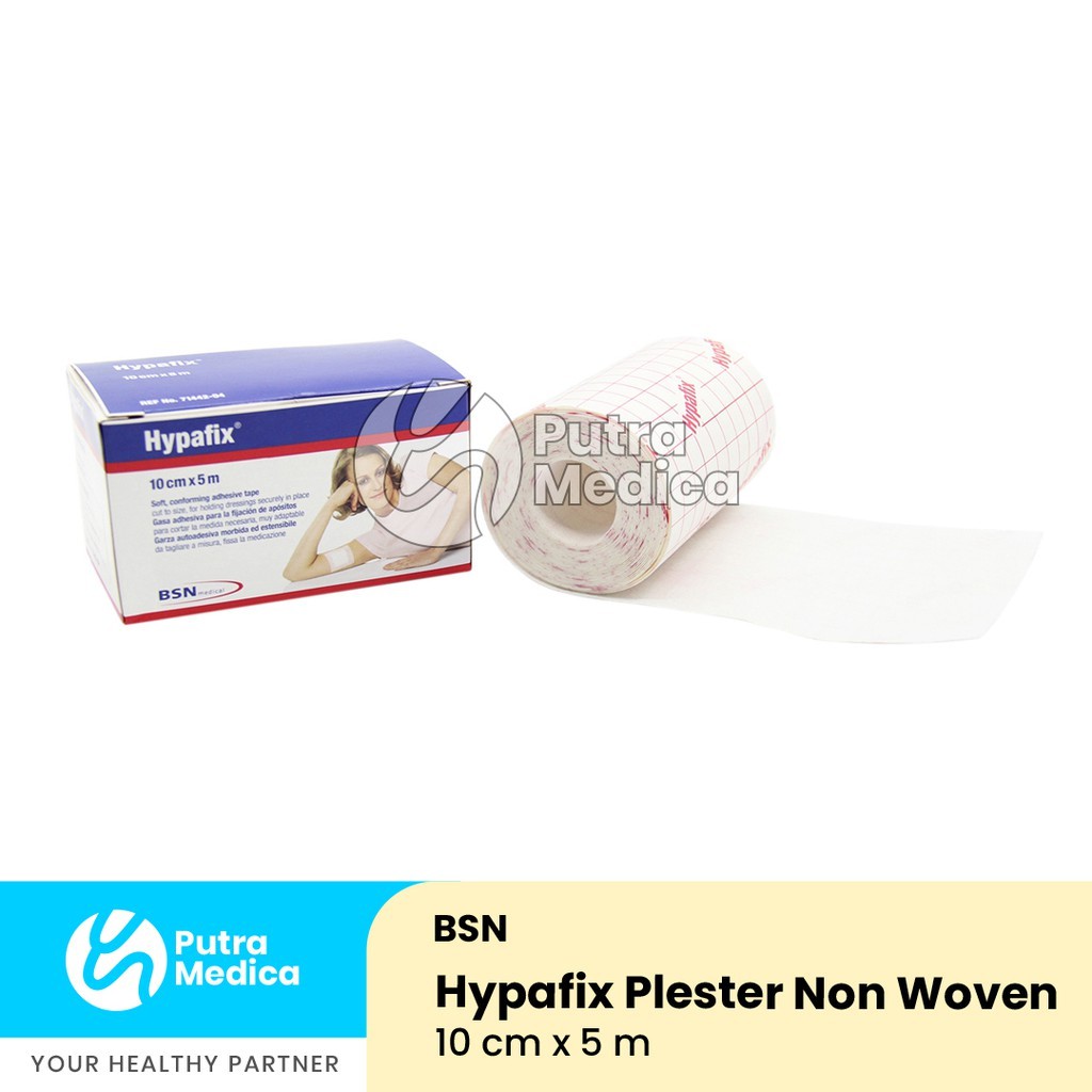 BSN Hypafix Plester Non Woven 10cm x 5m / Pembalut Penutup Luka