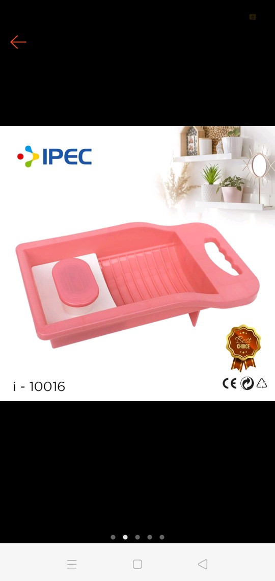 Papan Penggilesan Cuci Baju Mini / Alas Gilesan / Gilesan Baju  Set 10016