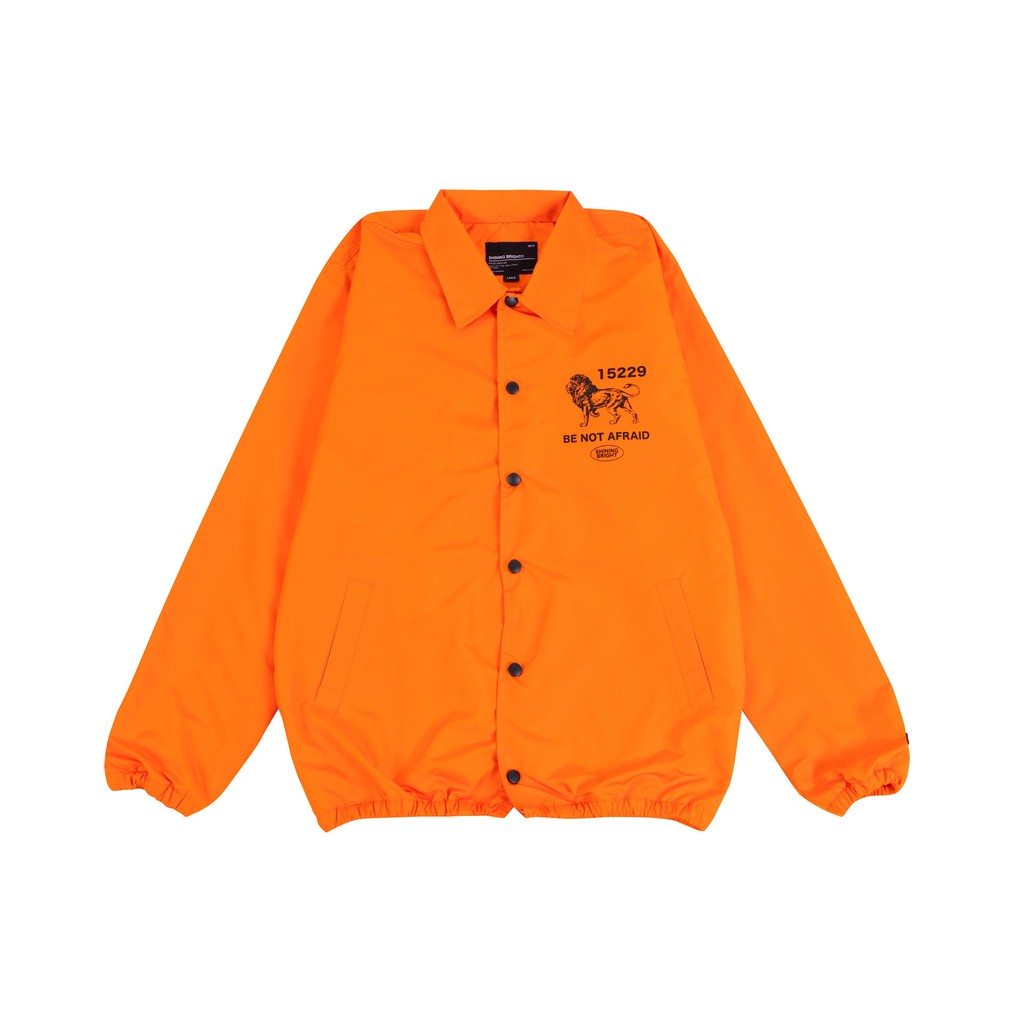 Shining Bright Kebra Coach Jacket - Orange