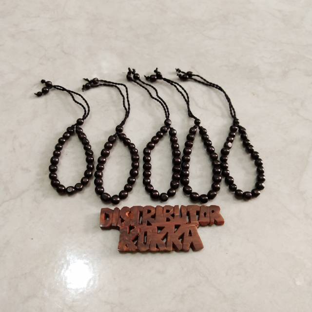 ( SUPER MURAH ) Grosir 5 pcs gelang kokka kaukah kaokah fukakah koka merica anak hitam