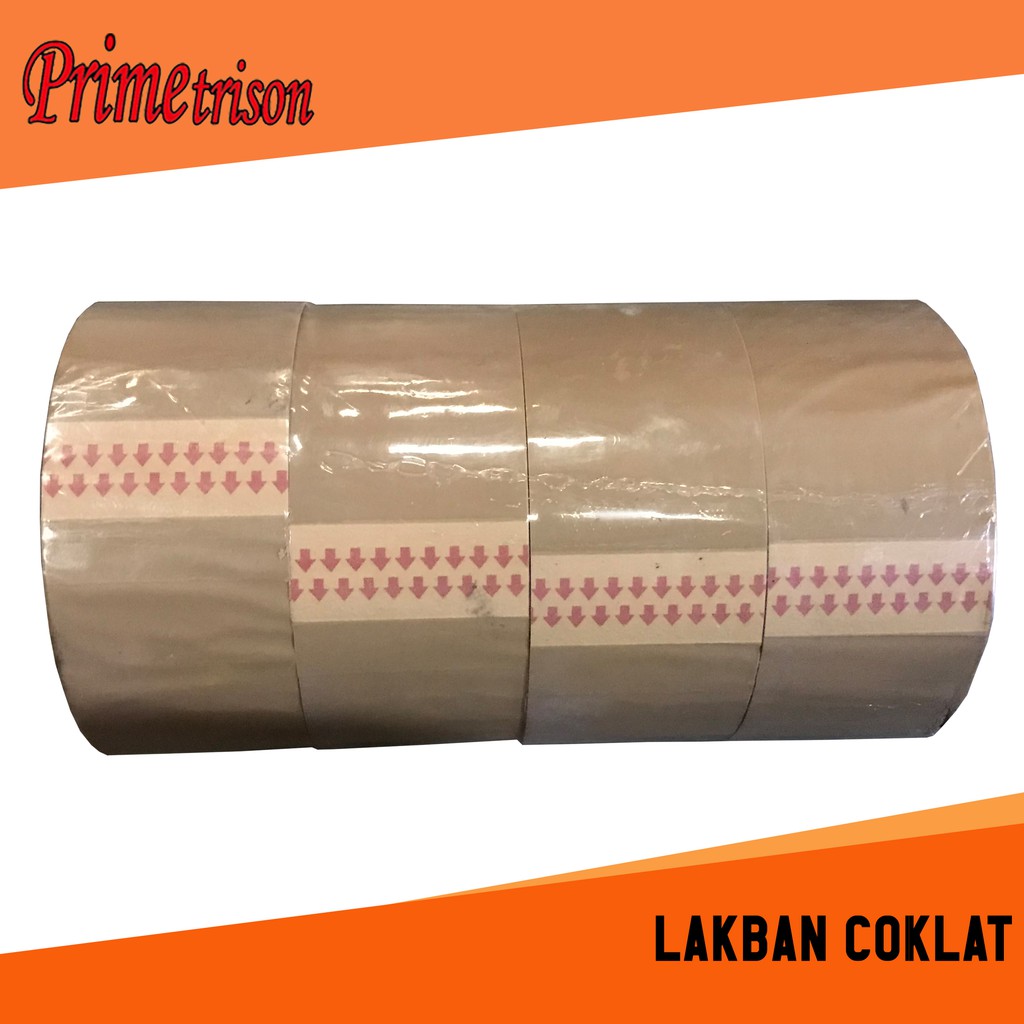 

Lakban / Isolasi / Solatip Coklat