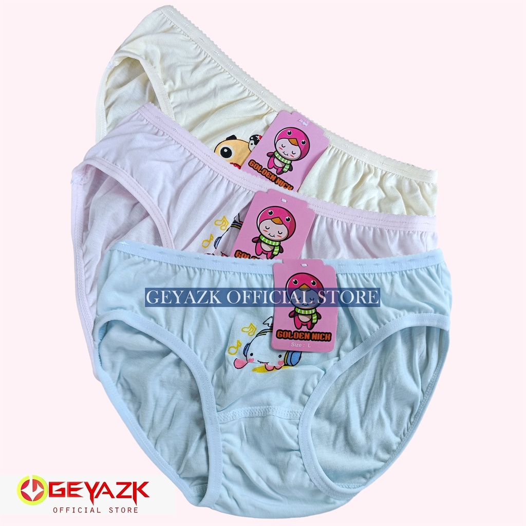 6 Pcs Celana Dalam Anak Perempuan Cd Pakaian Dalam Real Pict