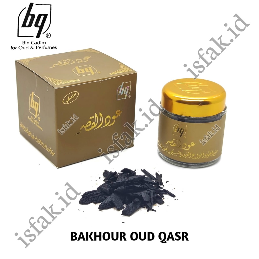 Bukhur Oud AL Qasr Bin Gadim Buhur Oudh Qasar  Alqasr Bakhour Bakhoor Wangi Gahru Dupa Menyan Gaharu 30 Gram