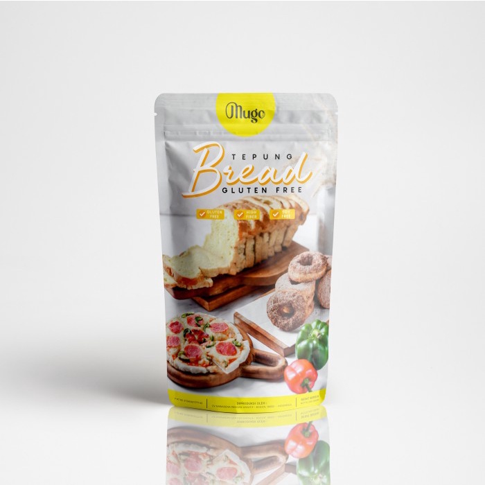 

D02D1 Mugo - Bread Flour Tepung Roti Gluten Free Premix 300Gr Da01D100