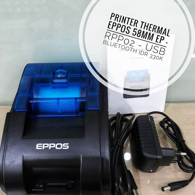 Printer ressi shopee printer kasir Thermal RPP02 USB BLUETOOT 58MM