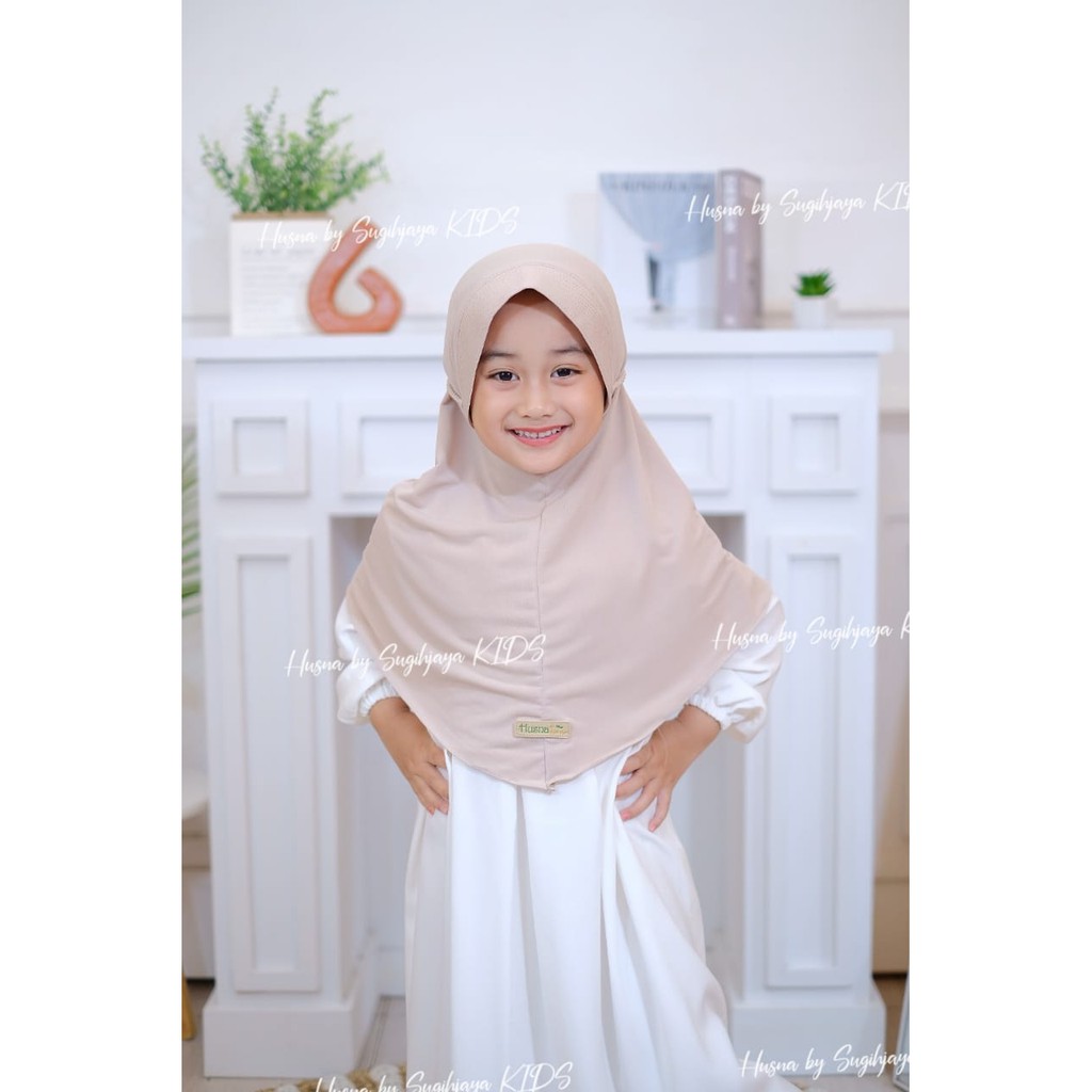 Husna Hijab Maryam Anak Pet Ropel Jersey Premium Zara