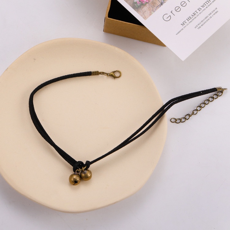 Korean style neck jewelry neckband collar simple lace necklace short clavicle chain 210823