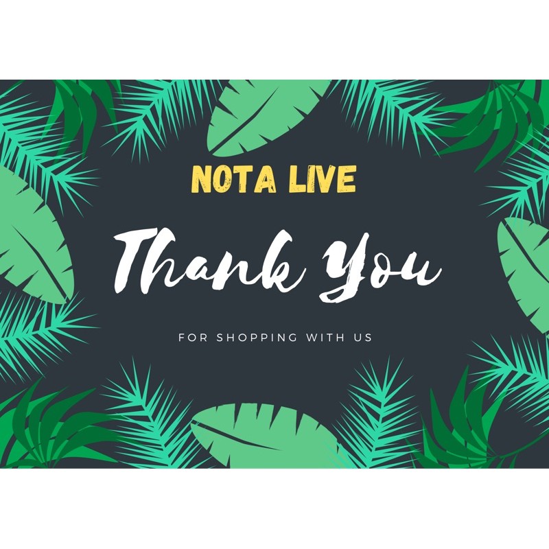 nota live baju tidur 1kg