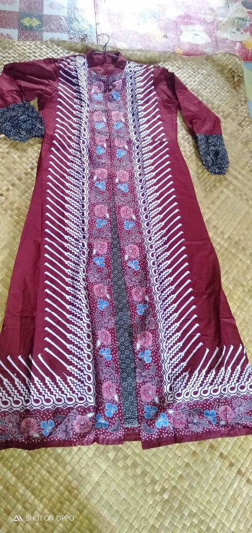 Sarimbit/couple Batik Modang Bunga Terbaru Baju Kondangan Dan Baju Pesta Termurah