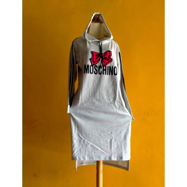 Moschino long tunik hoodie