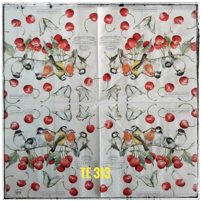 Tisu eropah ukuran 33x33 cm 1 pack= 20 pcs tidak campur motif 016