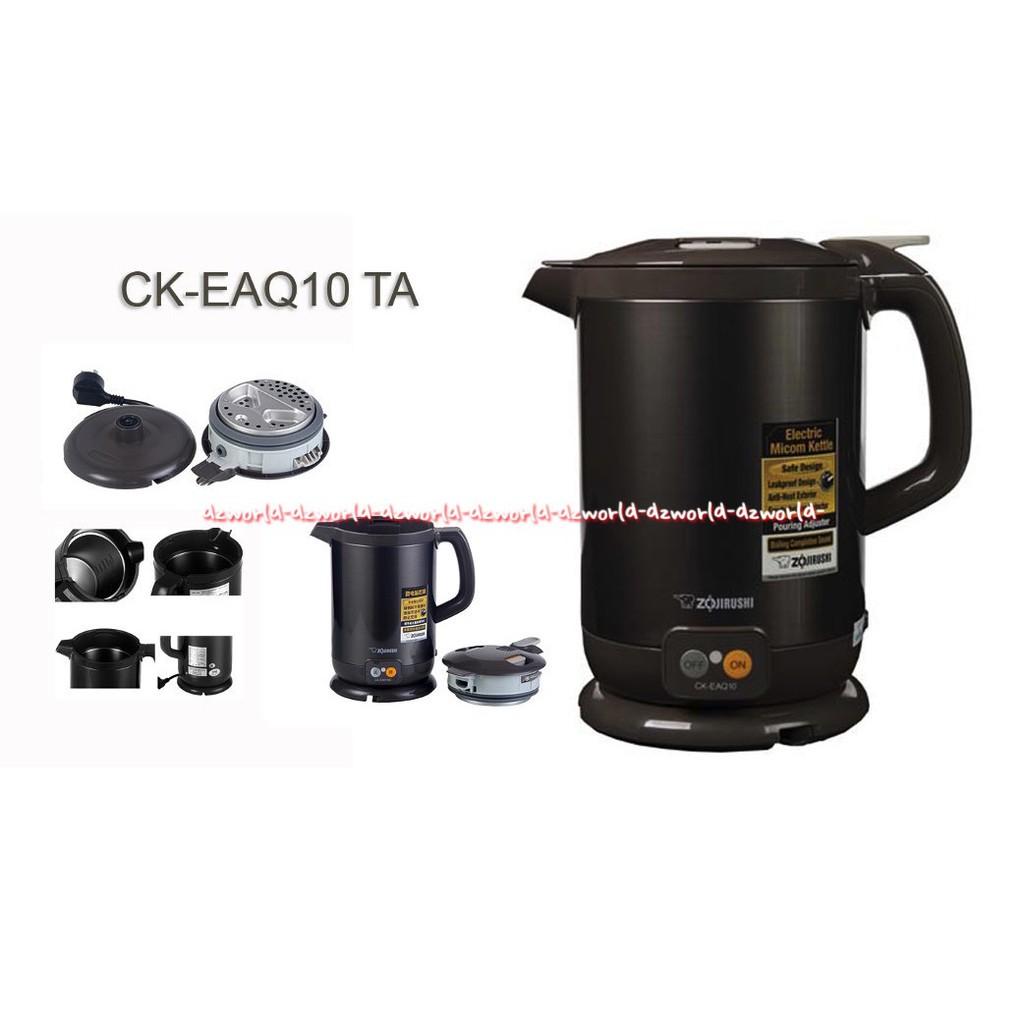 Zojirushi Micom Electric Kettle CK EAQ10 Teko Listrik 1L