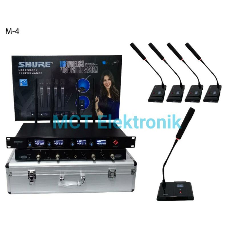 Mic Wireless Shure M4