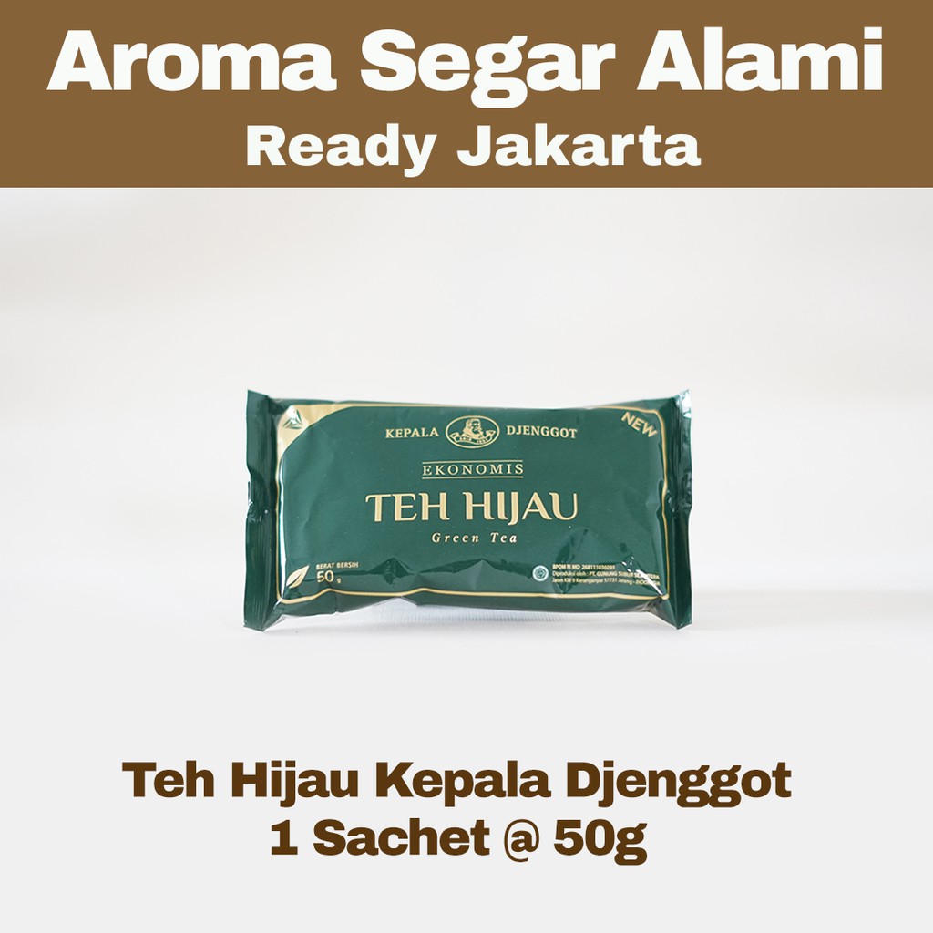 

Teh Hijau Kepala Djenggot Sachet Ekonomis / Green Tea