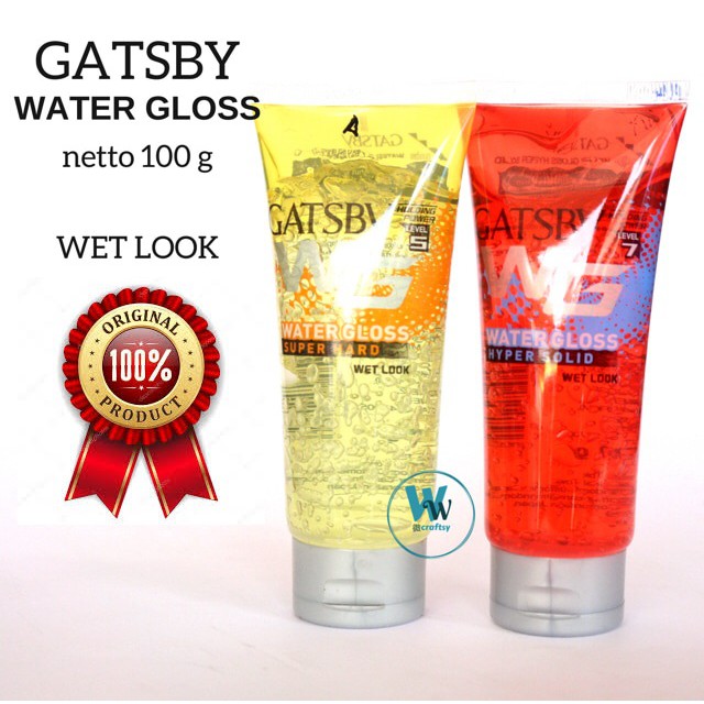 Gatsby Water Gloss Hair Styling - Minyak Rambut Pria