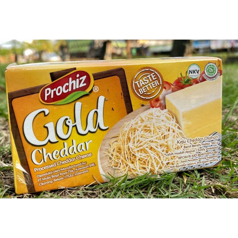 

Keju Prochis Gold / keju cheddar olahan/ keju murah