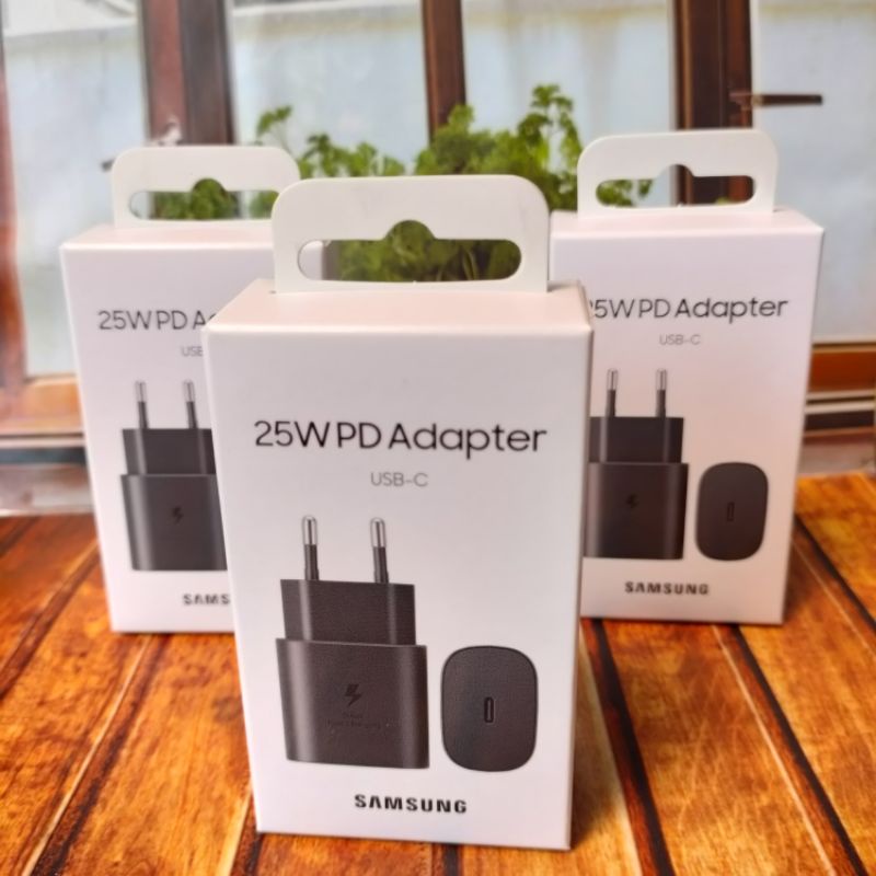 Samsung 25W Charger USB-C Super Fast Charging - Adapter Type C Samsung