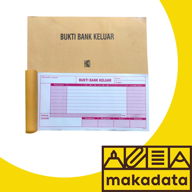 

BUKTI BANK KELUAR 1/3 FOLIO 1 RANGKAP 100 LEMBAR KURNIA (1PCS) MURAH