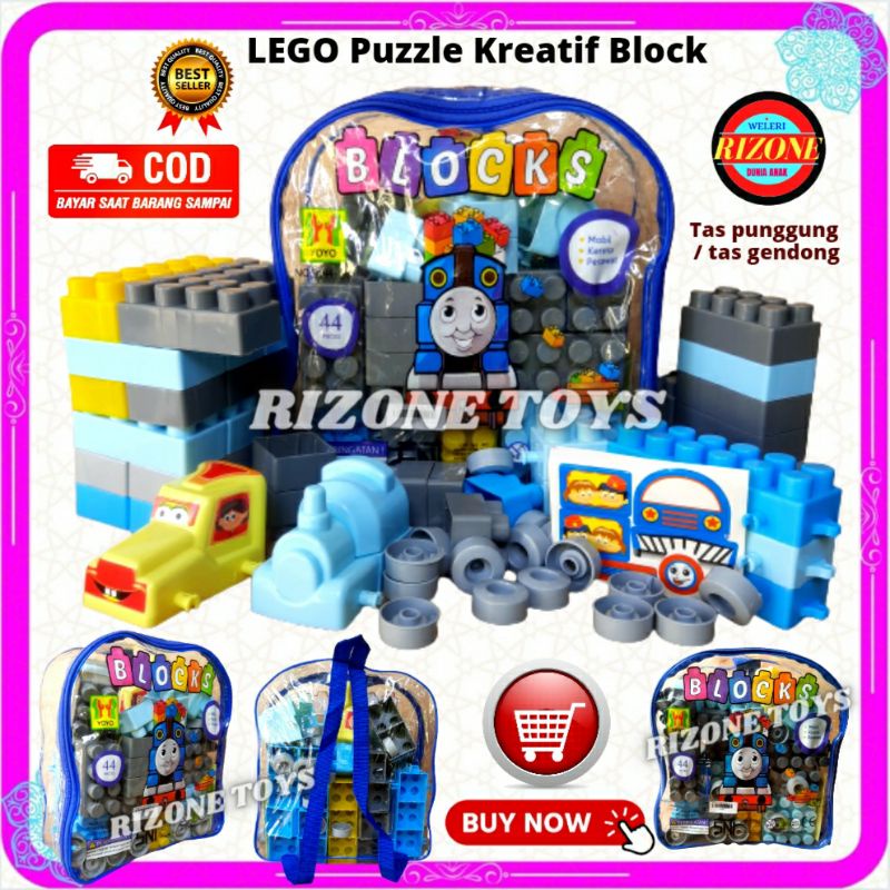 Mainan Anak Laki Laki Cowok Anak Perempuan Cewek Edukasi Usia 1 2 3 4 5 6 7 Tahun PAUD TK SD Puzzle 