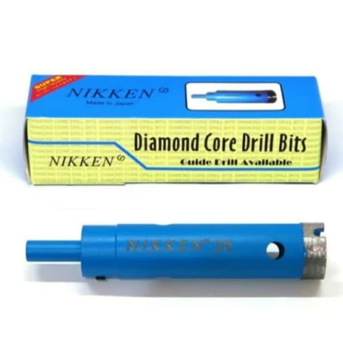 NIKKEN-Diamond Core Drill 12mm/Mata Bor Marmer/Granit - Japan