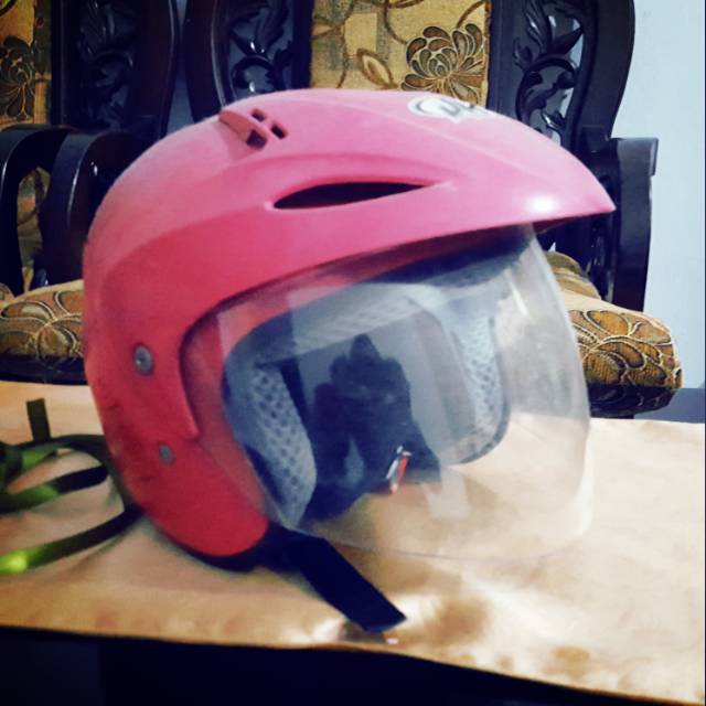 Preloved helm hello kitty