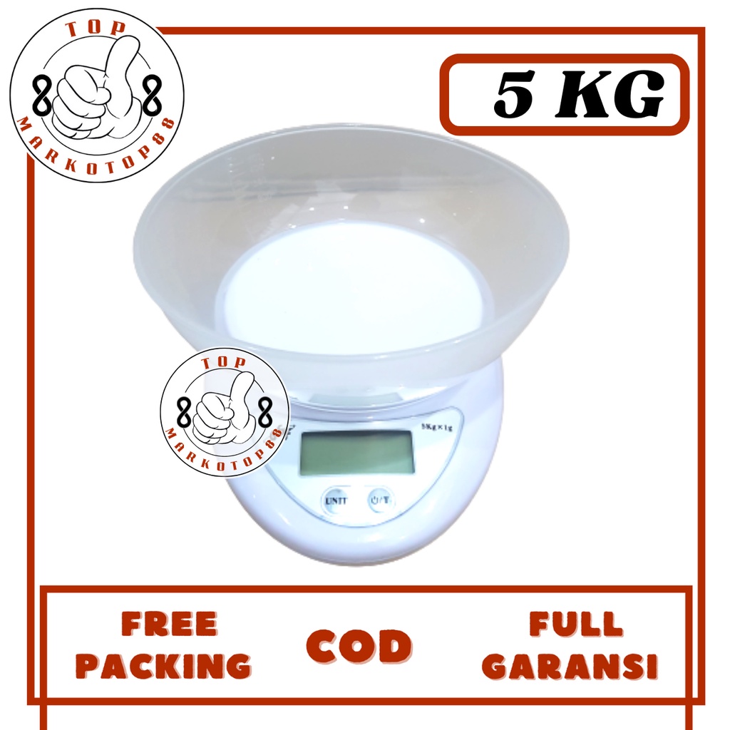 TIMBANGAN KUE DIGITAL 5 KG GSF 4405 TIMBANGAN KUE DIGITAL TIMBANGAN DAPUR MAKANAN DUDUK DIGITAL MINI