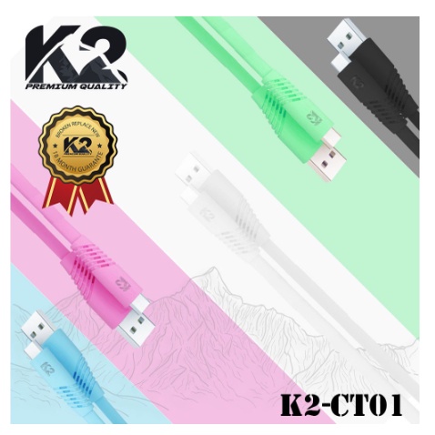 Kabel Data TOPLES K2-CT01 MICRO USB K2 PREMIUM QUALITY Fast 2.4A