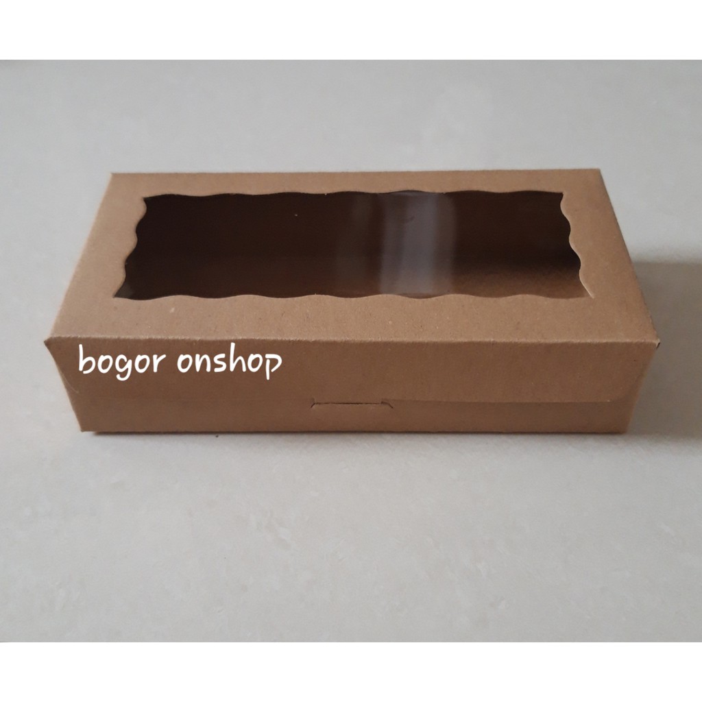 

(5 buah) Box kotak dus kue brownies 22 x 11 x 5 cm