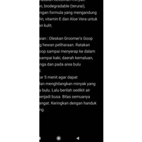 Degreaser Groomer's Goop 250Gr Cat & Dog Groomer Goop REPACK