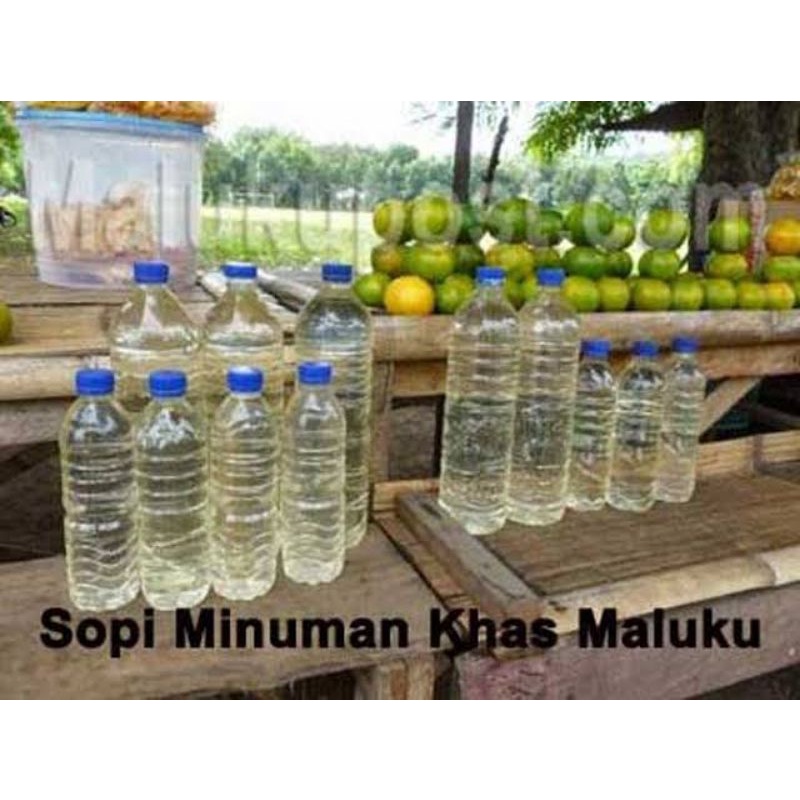 

Sopi Murni Khas Ambon via Gojek/Gosend