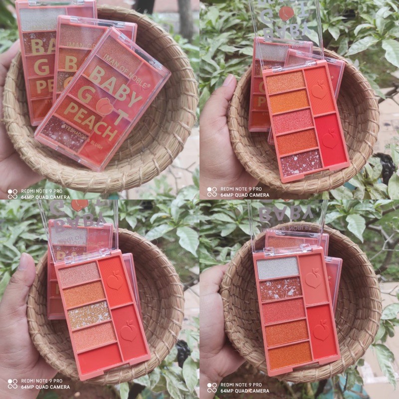 [ ECER ] ANYLADY SWEET DESSERT&amp; IMAN PEACH EYESHADOW