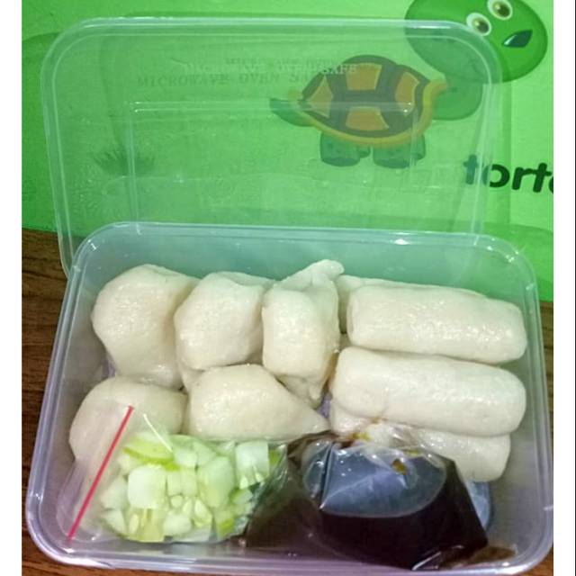 

Paket pempek mini campur/mix (kapal selam dan lenjer) enak dan murah isi 10 pcs