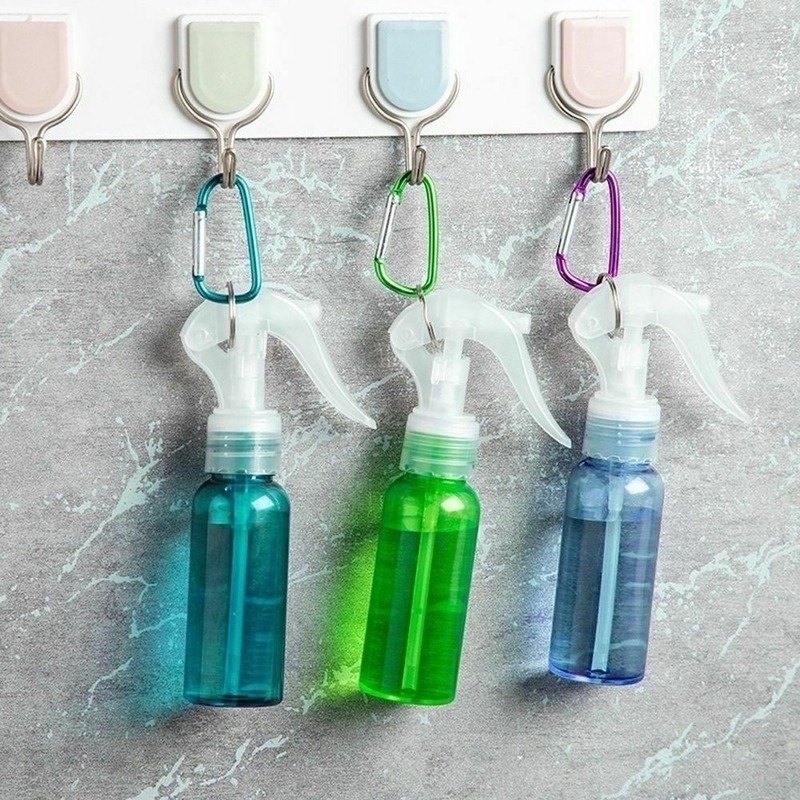 Botol Spray Transparan Portable Bentuk Labu Untuk Kosmetik