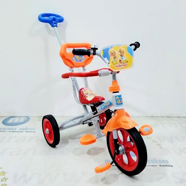  Sepeda  Anak  Roda Tiga Family F318 Rotor 1  3 Tahun  Ban 