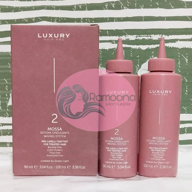 LUXURY MOSSA Obat Keriting Rambut No. 0 1 2