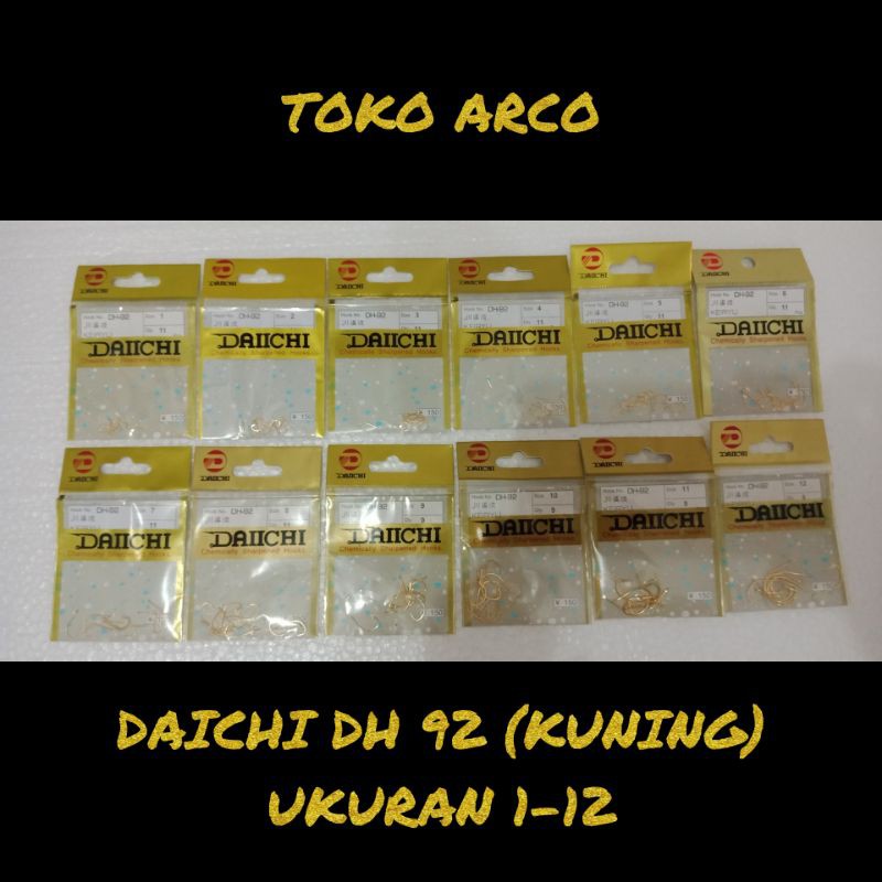 KAIL DAIICHI DH 92 (KUNING) UKURAN 1 - 12