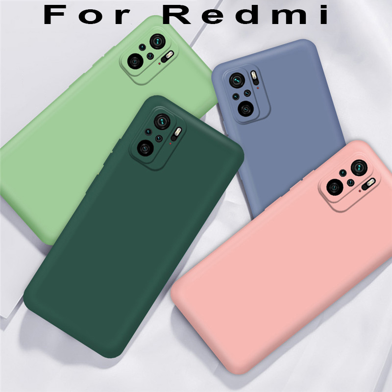 Casing Silikon Xiaomi Redmi 10 Note 11 10 Pro 10S 5G 9s 9 4G 5G 2022 Warna Permen