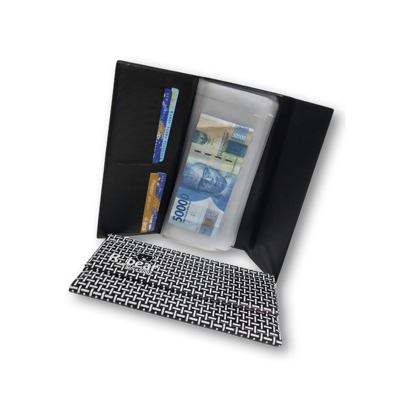 Wallet Organizer R_Bear Dompet Disiplin Keuangan Dompet Pintar Pengatur Keuangan Bulanan