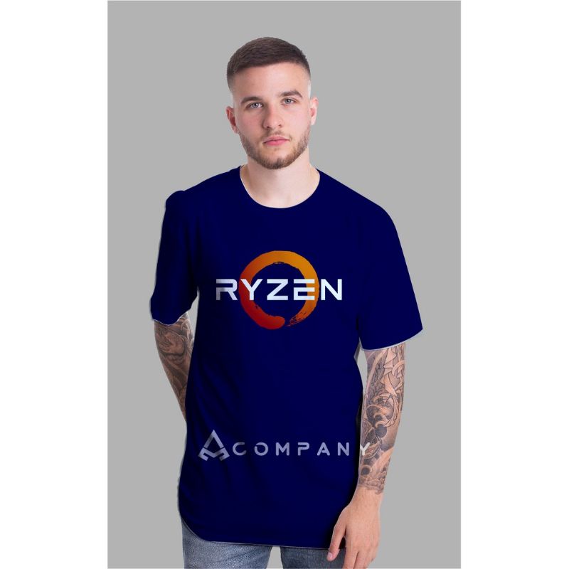 kaos ryzen tshirt ready stock original
