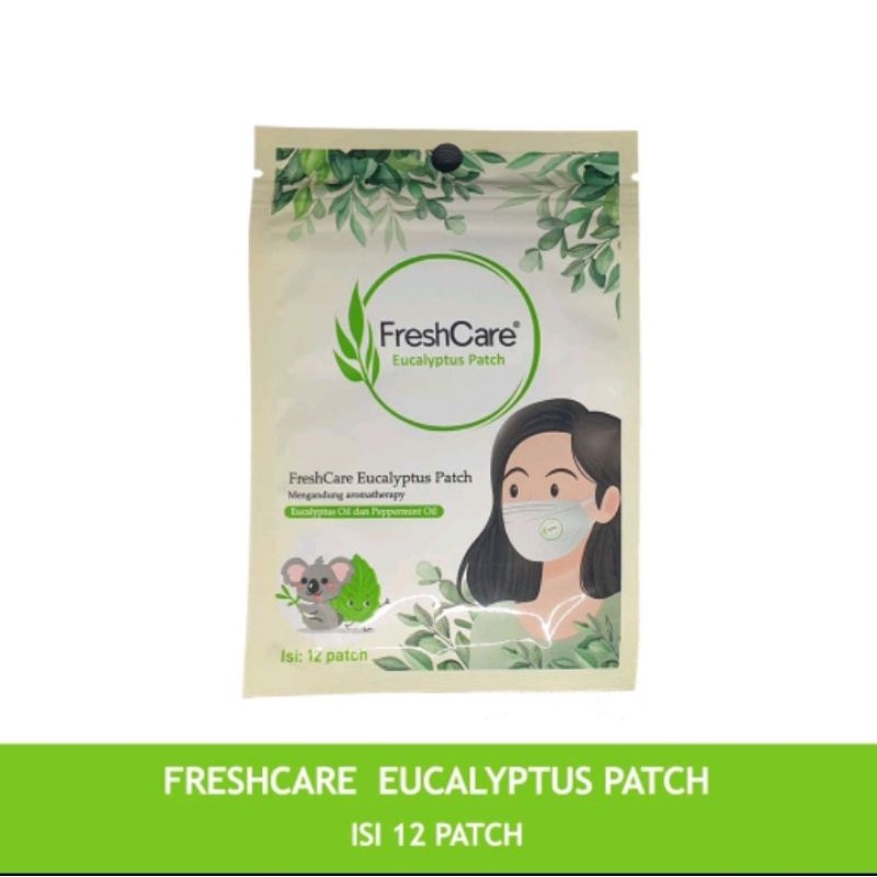 FreshCare Eucalyptus Sticker Tempel isi 12 patch