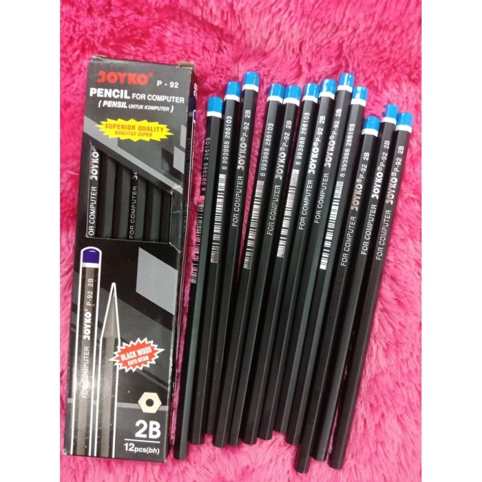 

Cantik Joyko Pensil Pencil For Computer P-92 2B [1 Pak/12 Pcs] Zafran Store Limited