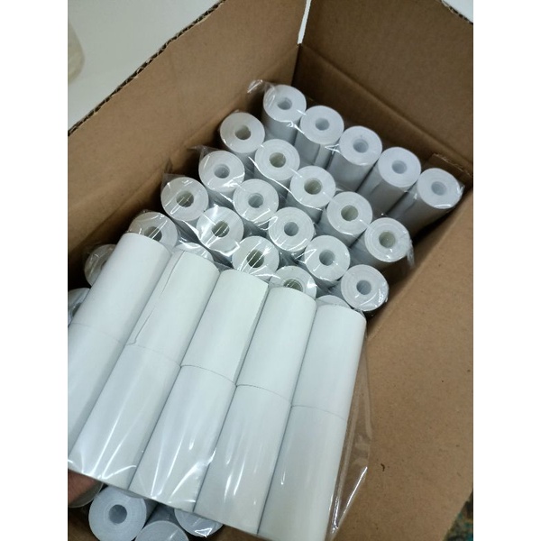 

kertas thermal 57x30 58x30 untuk EDC dan printer mini bluetooth u