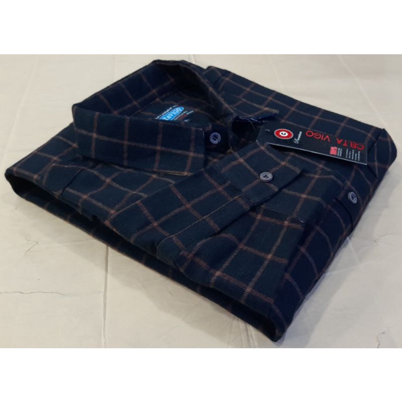 Flanel lengan panjang jumbo pria premium/flanel big size/XXL,XXXL,XXXXL